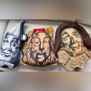 Wizard of Oz character pillows ￼